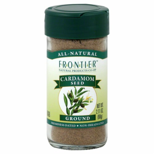 Frontier Ground Cardomom Seed Perspective: front