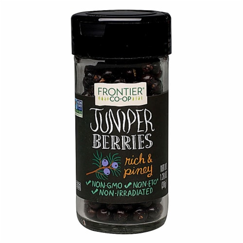Frontier Natural Products Whole Juniper Berries Perspective: front