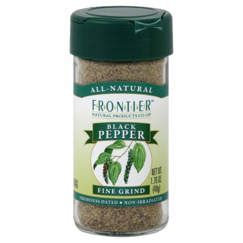 Frontier Fine Grind Black Pepper Perspective: front