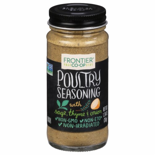 Frontier Co-op® Poultry Seasoning Salt-Free Blend Perspective: front