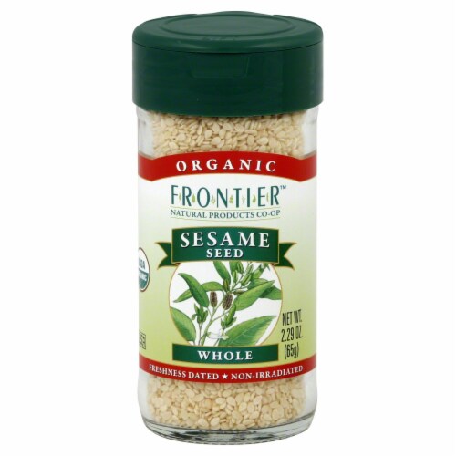 Frontier Organic Whole Sesame Seed Perspective: front