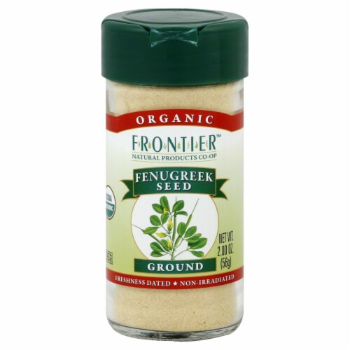 Frontier Organic Ground Fenugreek Seed Perspective: front