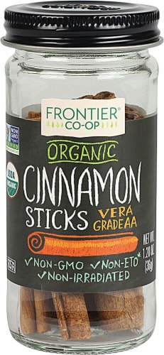 Frontier Co-Op Organic Cinnamon Sticks Perspective: front