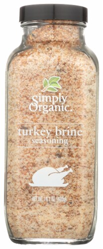 Simply Organic® Turkey Brine Seasoning Perspective: front