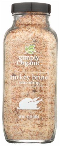 Simply Organic® Turkey Brine Seasoning Perspective: front