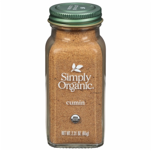 Simply Organic® Cumin Perspective: front