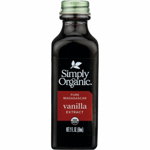 Simply Organic Madagascar Pure Vanilla Extract Perspective: front