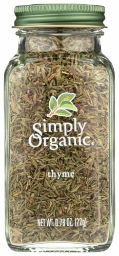 Simply Organic Thyme Perspective: front