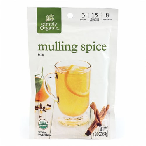 Simply Organic® Mulling Spice Mix Perspective: front