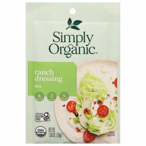 Simply Organic® Ranch Salad Dressing Mix Packet