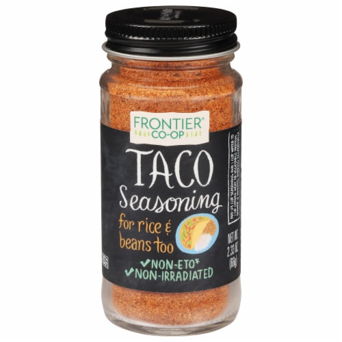 Frontier Taco Seasoning Salt-Free Blend Perspective: front