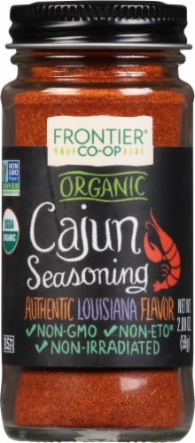 Frontier® Organic Cajun Seasoning Perspective: front