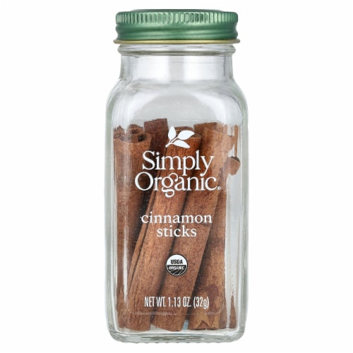 Simply Organic Cinnamon Sticks Perspective: front