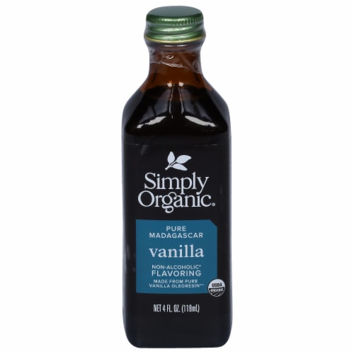 Simply Organic Vanilla Flavoring Perspective: front