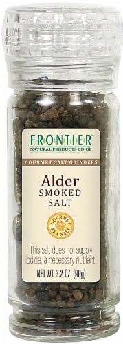 Frontier Alder Smoked Salt Grinder Perspective: front
