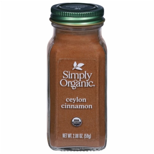Simply Organic® Ceylon Cinnamon Perspective: front