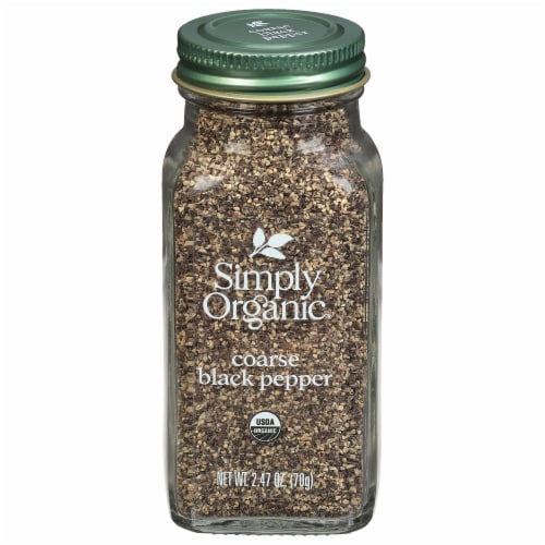 Simply Organic Black Pepper Perspective: front