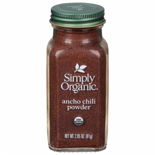 Simply Organic® Ancho Chili Powder Perspective: front