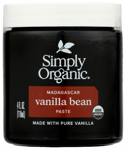 SImply Organic® Madagascar Vanilla Bean Paste Perspective: front