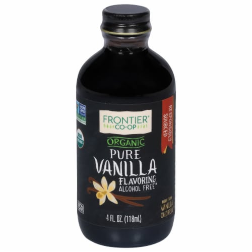 Frontier Organic Vanilla Flavor Perspective: front