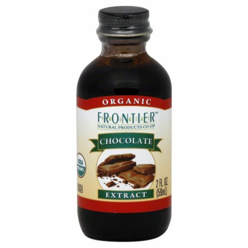 Frontier Organic Chocolate Extract Perspective: front