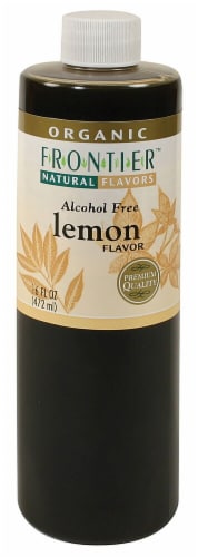 Frontier Nat Flavors Organic Lemon Perspective: front