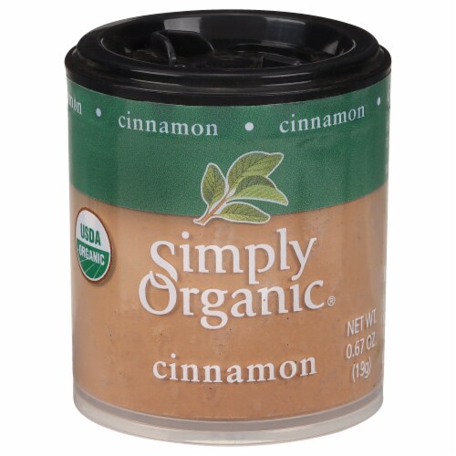 Simply Organic Cinnamon Perspective: front