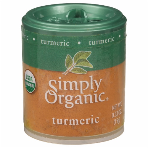 Simply Organic® Ground Turmeric Perspective: front