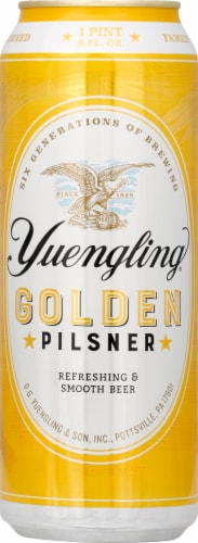Yuenling Golden Pilsner Lager Perspective: front