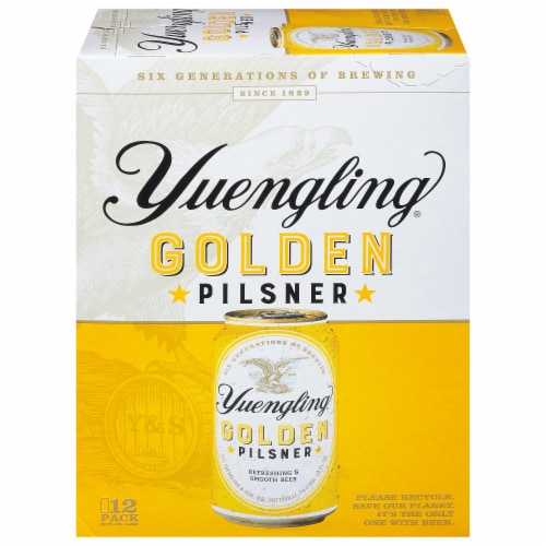 Yuengling® Golden Pilsner Beer Perspective: front
