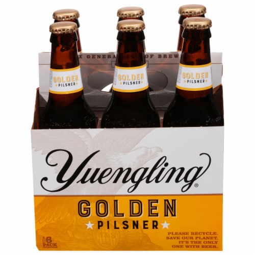 Yuengling Golden Pilsner Beer Perspective: front