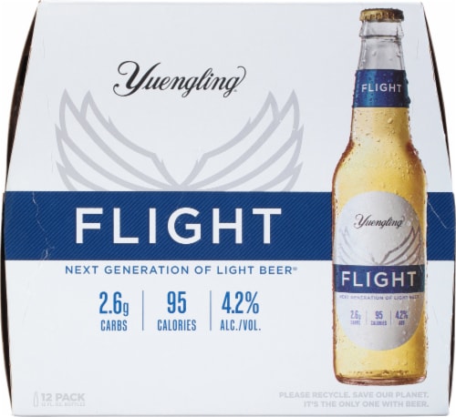 Yuengling® Flight Light Beer Perspective: front