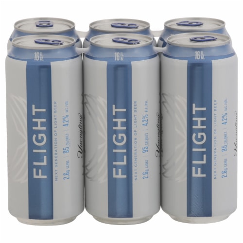 Yuengling Flight Beer 6 Cans Perspective: front