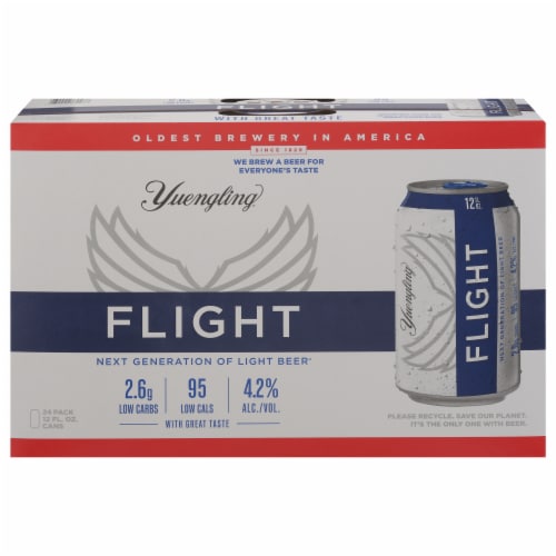 Yuengling® Flight Light Craft Beer Perspective: front