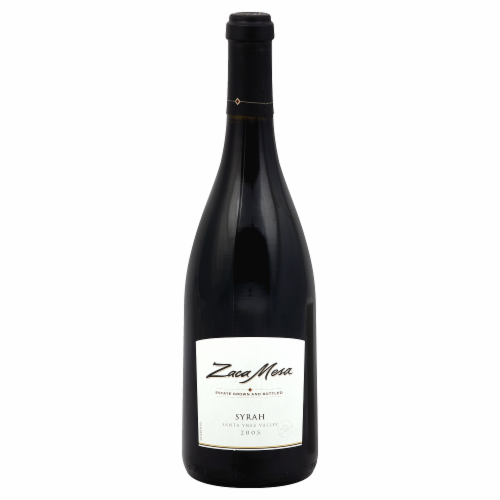 Zaca Mesa Syrah Perspective: front