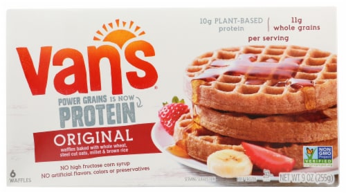 vans high protein waffles