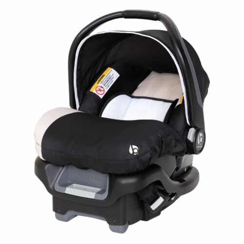 Baby Trend Ally Newborn Baby Infant Car Seat Travel System with Cover, Khaki Perspective: front