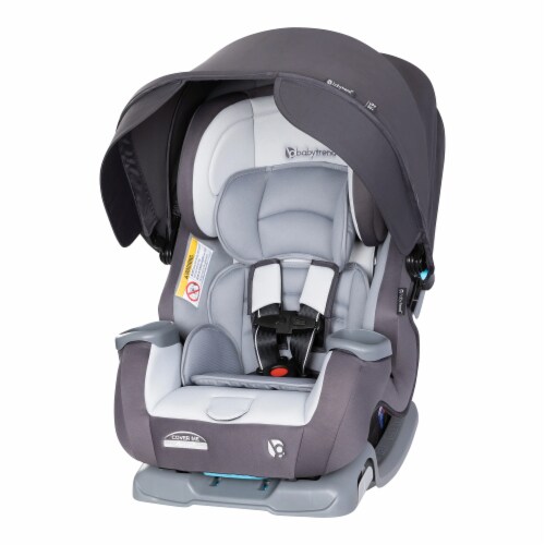 Baby Trend Cover Me 4 in 1 Convertible Car Seat with Adjustable Canopy, Stormy Perspective: front