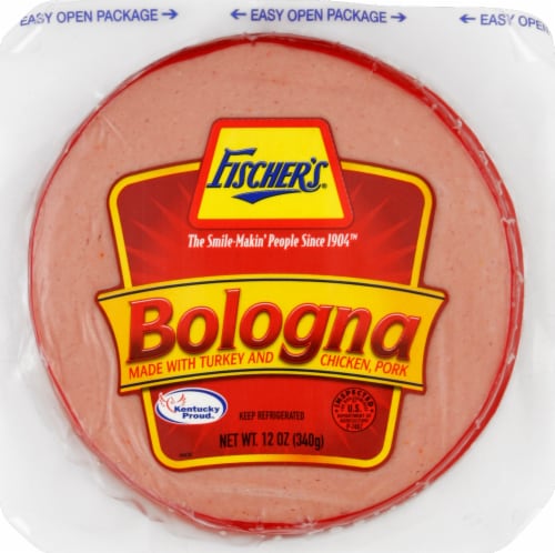 Fischer's® Red Rind Bologna Perspective: front
