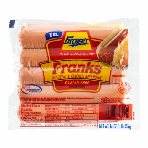Fischer's® Gluten Free Wieners Perspective: front