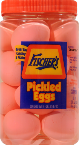 Fischer's® Pickled Eggs Perspective: front