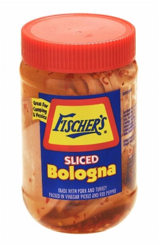 Fischer's Pickled Sliced Bologna Perspective: front
