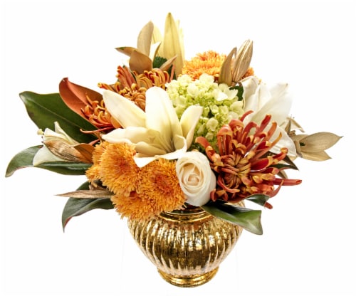 Thanksgiving Bounty Floral Arrangement Perspective: front