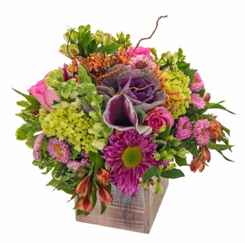 Joy of Spring Vase Arrangement Perspective: front