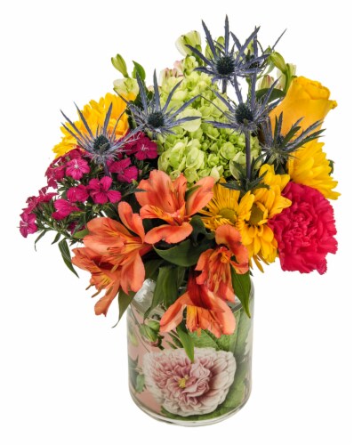 World Class Flowers Modern Boheme Vase Perspective: front