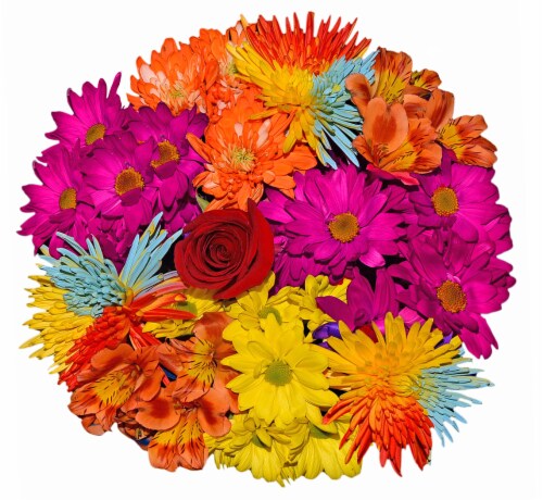 Dia De Los Muertos Bouquet Perspective: front
