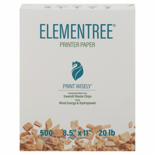 Elementree® Printer Paper - White Perspective: front