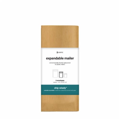 Elementree Medium Expandable Mailer Perspective: front