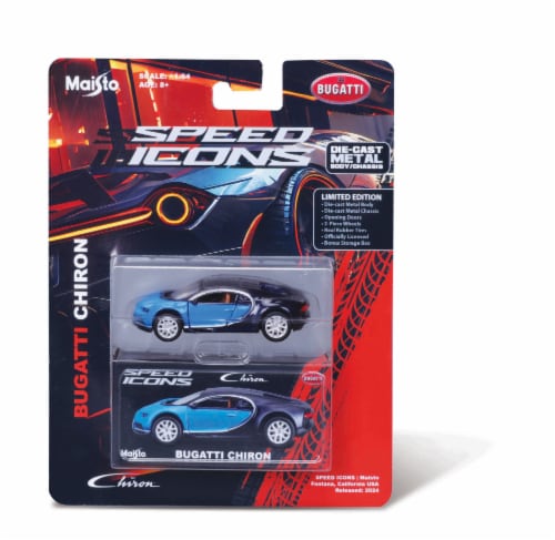 Speed Icons Die Cast Metal Car Perspective: front