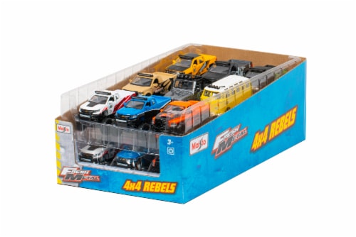 Hot Wheels Monster Trucks 1: 64, 4 Pack (Style Chosen at Random), 1 - Kroger